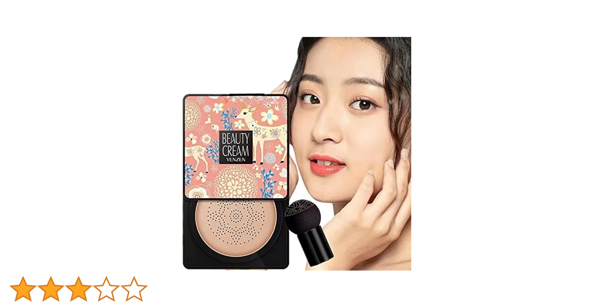 ファンデーション rururu Amazon | Voluroky クッションファンデーションVENZEN BEAUTY